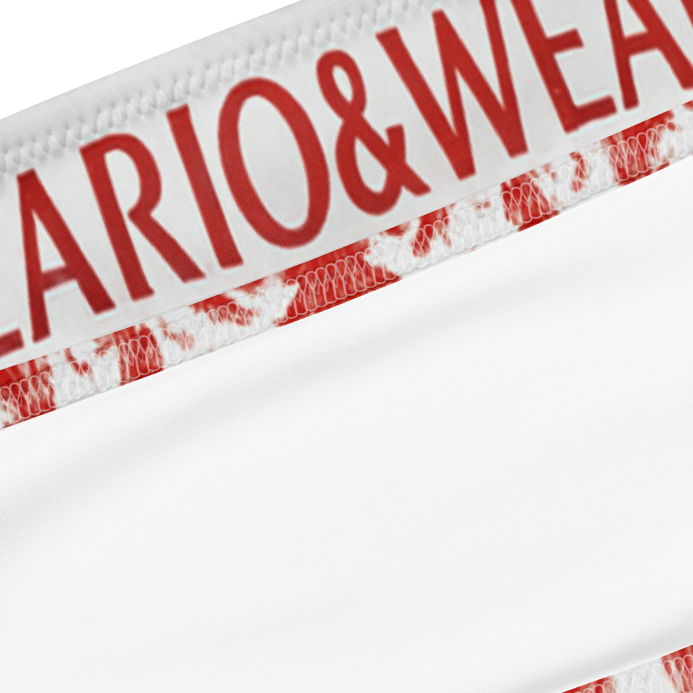 Royal Red Bandeau Bikini — Elegance Meets Waves